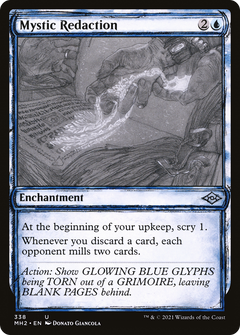 Mystic Redaction (Showcase) (338) [Modern Horizons 2] - Deck Out Gaming
