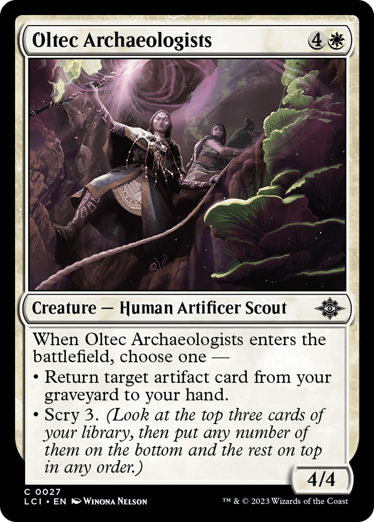 Oltec Archaeologists (27) [The Lost Caverns of Ixalan] - Deck Out Gaming