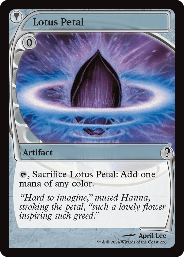 Lotus Petal (Future Sight) (226) [Mystery Booster 2] foil - Deck Out Gaming
