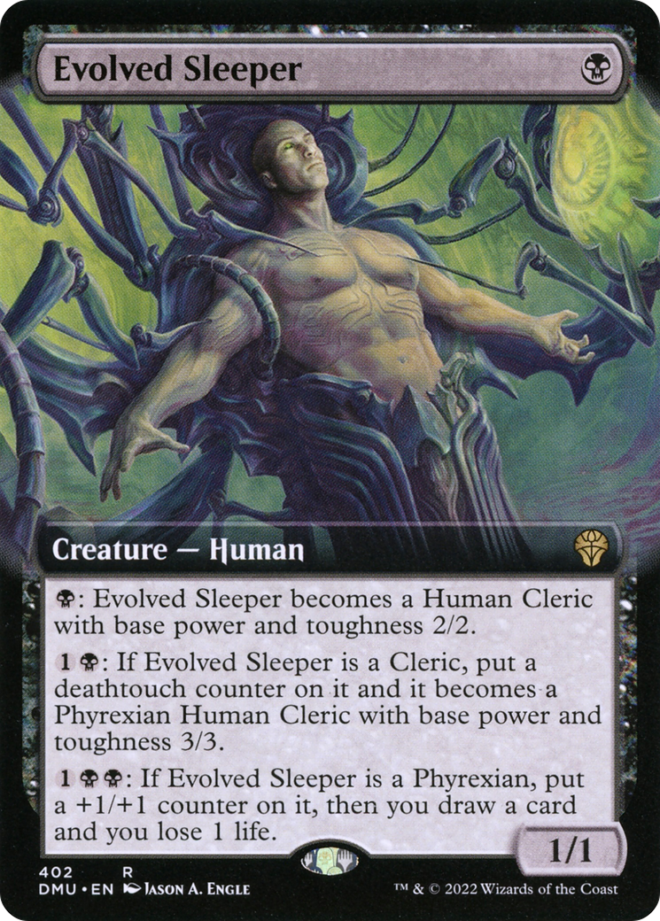 Evolved Sleeper (Extended Art) (402) [Dominaria United] foil - Deck Out Gaming