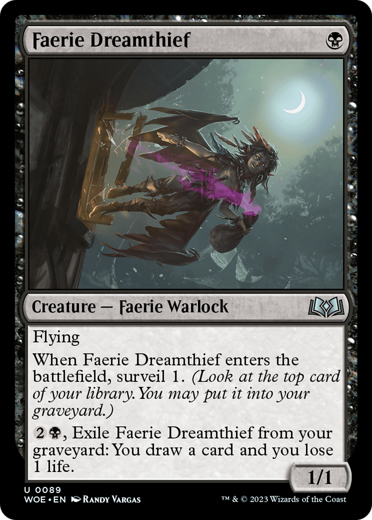 Faerie Dreamthief (89) [Wilds of Eldraine] foil - Deck Out Gaming
