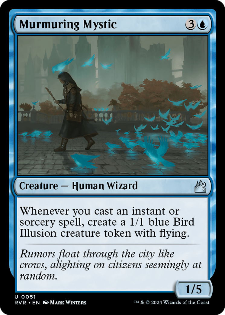 Murmuring Mystic (51) [Ravnica Remastered] foil - Deck Out Gaming