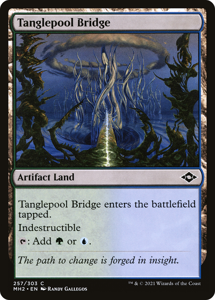 Tanglepool Bridge (257) [Modern Horizons 2] foil - Deck Out Gaming