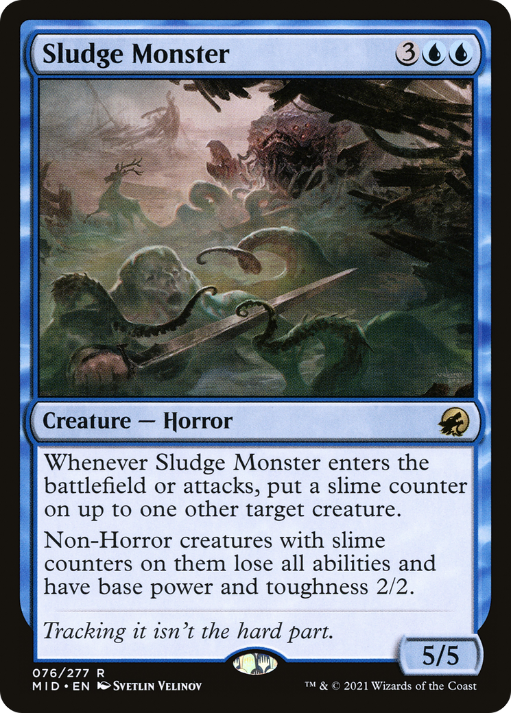 Sludge Monster (76) [Innistrad: Midnight Hunt] - Deck Out Gaming