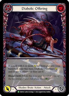Diabolic Offering - FAB164 (FAB164) [Flesh and Blood: Promo Cards] Rainbow Foil - Deck Out Gaming