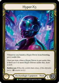 Hyper-X3 - FAB170 (FAB170) [Flesh and Blood: Promo Cards] Cold Foil - Deck Out Gaming