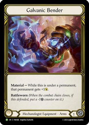 Galvanic Bender - FAB188 (FAB188) [Flesh and Blood: Promo Cards] Cold Foil - Deck Out Gaming