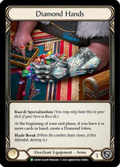 Diamond Hands - LSS008 (LSS008) [Flesh and Blood: Promo Cards] Cold Foil - Deck Out Gaming