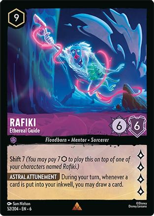 Rafiki - Ethereal Guide (52/204) [Azurite Sea] - Deck Out Gaming