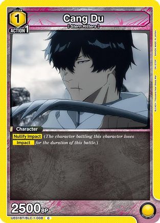 Cang Du (UE01BT/BLC-1-008) [BLEACH: Thousand-Year Blood War] - Deck Out Gaming