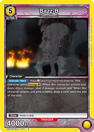 Bazz-B (011) (UE01BT/BLC-1-011) [BLEACH: Thousand-Year Blood War] Foil - Deck Out Gaming
