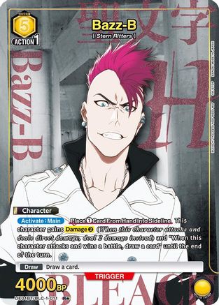 Bazz-B (011) (R*) (UE01BT/BLC-1-011) [BLEACH: Thousand-Year Blood War] Foil