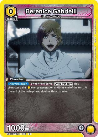 Berenice Gabrielli (UE01BT/BLC-1-016) [BLEACH: Thousand-Year Blood War] - Deck Out Gaming