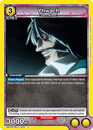 Yhwach (022) (UE01BT/BLC-1-022) [BLEACH: Thousand-Year Blood War] - Deck Out Gaming