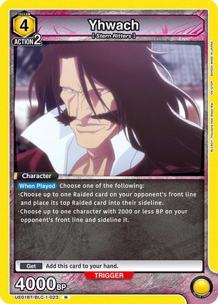 Yhwach (023) (UE01BT/BLC-1-023) [BLEACH: Thousand-Year Blood War] Foil - Deck Out Gaming