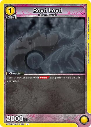 Royd Loyd (UE01BT/BLC-1-026) [BLEACH: Thousand-Year Blood War] - Deck Out Gaming
