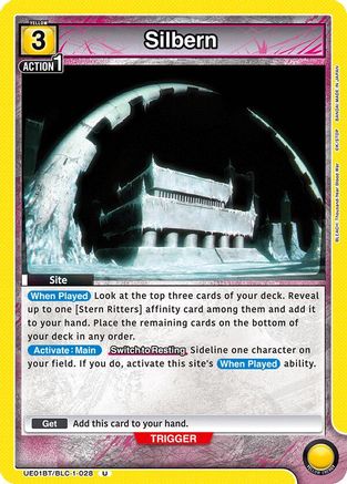 Silbern (UE01BT/BLC-1-028) [BLEACH: Thousand-Year Blood War] - Deck Out Gaming