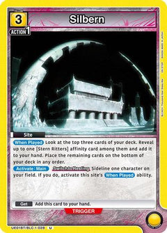 Silbern (UE01BT/BLC-1-028) [BLEACH: Thousand-Year Blood War] - Deck Out Gaming