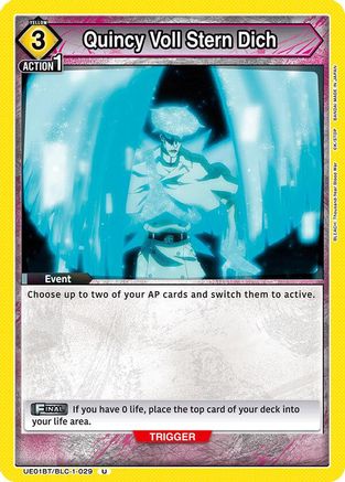 Quincy Voll Stern Dich (UE01BT/BLC-1-029) [BLEACH: Thousand-Year Blood War] - Deck Out Gaming