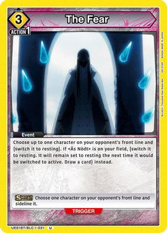 The Fear (UE01BT/BLC-1-031) [BLEACH: Thousand-Year Blood War] - Deck Out Gaming