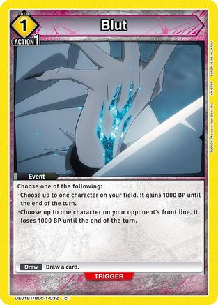Blut (UE01BT/BLC-1-032) [BLEACH: Thousand-Year Blood War] - Deck Out Gaming