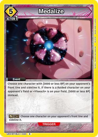 Medalize (UE01BT/BLC-1-033) [BLEACH: Thousand-Year Blood War] Foil - Deck Out Gaming