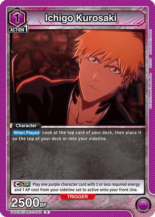 Ichigo Kurosaki (040) (UE01BT/BLC-1-040) [BLEACH: Thousand-Year Blood War] Foil - Deck Out Gaming