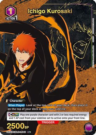 Ichigo Kurosaki (040) (R*) (UE01BT/BLC-1-040) [BLEACH: Thousand-Year Blood War] Foil - Deck Out Gaming