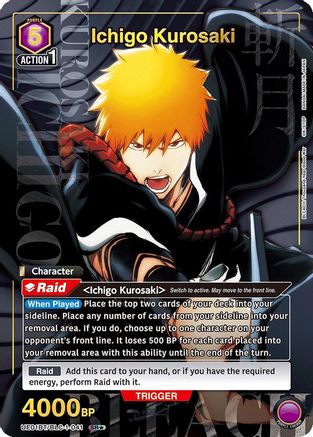 Ichigo Kurosaki (041) (SR*) (UE01BT/BLC-1-041) [BLEACH: Thousand-Year Blood War] Foil