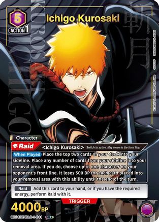 Ichigo Kurosaki (041) (SR*) (UE01BT/BLC-1-041) [BLEACH: Thousand-Year Blood War] Foil - Deck Out Gaming