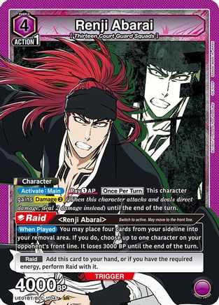 Renji Abarai (047) (UE01BT/BLC-1-047) [BLEACH: Thousand-Year Blood War] Foil - Deck Out Gaming