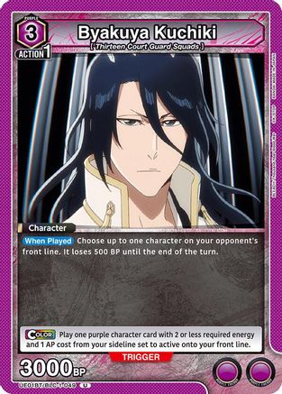 Byakuya Kuchiki (049) (UE01BT/BLC-1-049) [BLEACH: Thousand-Year Blood War] - Deck Out Gaming