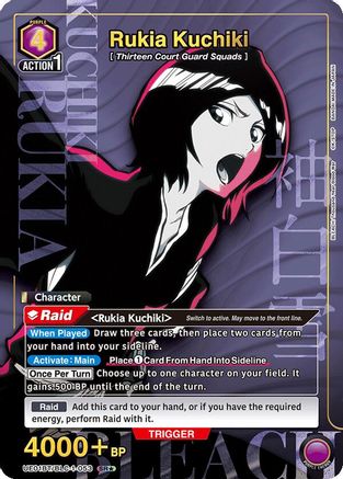 Rukia Kuchiki (053) (SR*) (UE01BT/BLC-1-053) [BLEACH: Thousand-Year Blood War] Foil - Deck Out Gaming