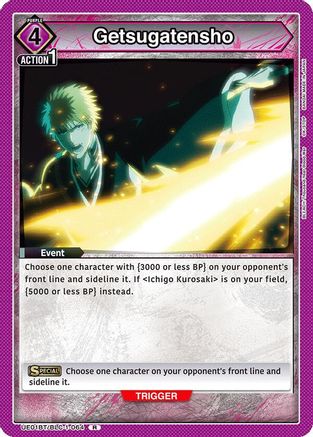 Getsugatensho (UE01BT/BLC-1-064) [BLEACH: Thousand-Year Blood War] Foil - Deck Out Gaming