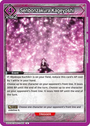 Senbonzakura Kageyoshi (UE01BT/BLC-1-065) [BLEACH: Thousand-Year Blood War] - Deck Out Gaming