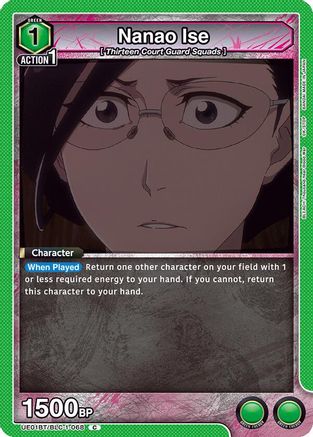 Nanao Ise (UE01BT/BLC-1-068) [BLEACH: Thousand-Year Blood War] - Deck Out Gaming