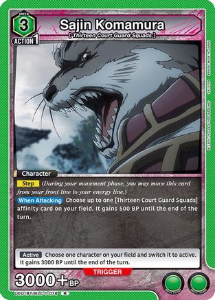 Sajin Komamura (078) (UE01BT/BLC-1-078) [BLEACH: Thousand-Year Blood War] Foil - Deck Out Gaming