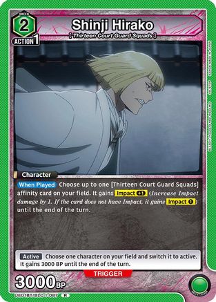 Shinji Hirako (087) (UE01BT/BLC-1-087) [BLEACH: Thousand-Year Blood War] Foil - Deck Out Gaming