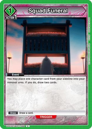 Squad Funeral (UE01BT/BLC-1-098) [BLEACH: Thousand-Year Blood War] - Deck Out Gaming