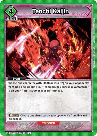 Tenchi Kaijin (UE01BT/BLC-1-099) [BLEACH: Thousand-Year Blood War] - Deck Out Gaming