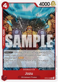 Jozu (OP02-008) [Starter Deck 15: RED Edward.Newgate] - Deck Out Gaming
