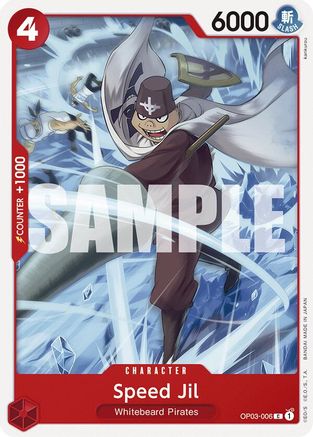 Speed Jil (OP03-006) [Starter Deck 15: RED Edward.Newgate] - Deck Out Gaming