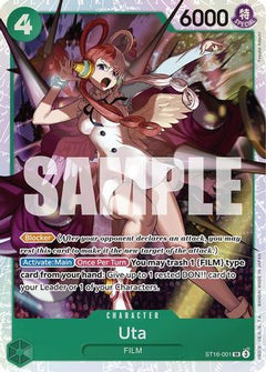 Uta (ST16-001) (ST16-001) [Starter Deck 16: GREEN Uta] Foil - Deck Out Gaming