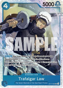 Trafalgar Law (ST17-002) (ST17-002) [Starter Deck 17: BLUE Donquixote Doflamingo] Foil - Deck Out Gaming