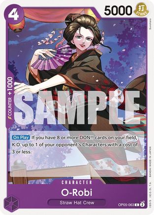 O-Robi (OP05-063) [Starter Deck 18: PURPLE Monkey.D.Luffy] - Deck Out Gaming