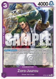 Zoro-Juurou (OP05-067) (OP05-067) [Starter Deck 18: PURPLE Monkey.D.Luffy] - Deck Out Gaming