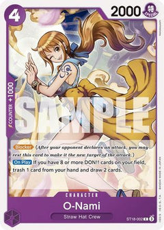 O-Nami (ST18-002) [Starter Deck 18: PURPLE Monkey.D.Luffy] - Deck Out Gaming