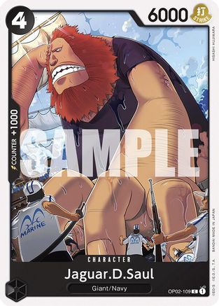Jaguar.D.Saul (OP02-109) [Starter Deck 19: BLACK Smoker] - Deck Out Gaming