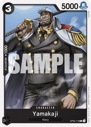 Yamakaji (OP02-116) [Starter Deck 19: BLACK Smoker] - Deck Out Gaming