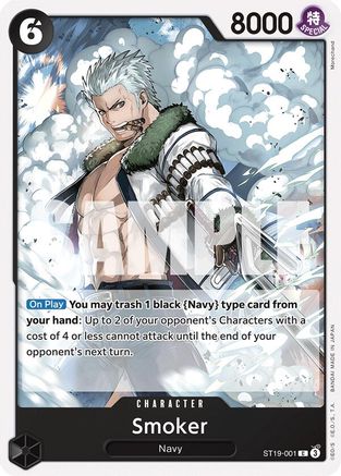 Smoker (ST19-001) (ST19-001) [Starter Deck 19: BLACK Smoker] - Deck Out Gaming